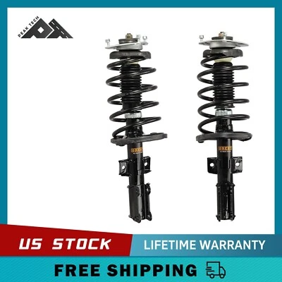 2PC Front Struts for 2001-2009 Volvo S60 1999-2006 S80 2001-2007 V70 Coil Spring - Image 1 of 4