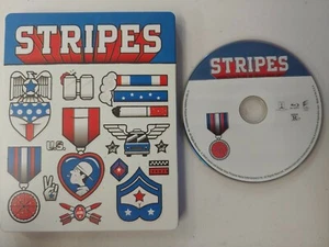 Stripes (Blu-ray Disc, 2014, SteelBook) 1981 Bill Murray Harold Ramis movie film - Picture 1 of 1