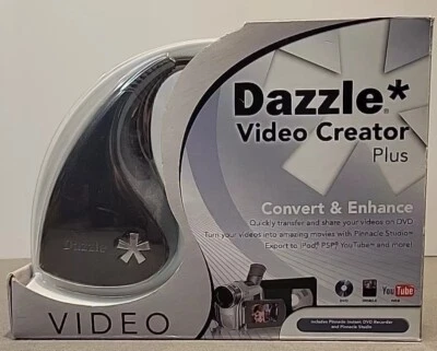 DAZZLE Video Creator Plus Convert & Enhance DVD Pinnacle Studio Software - Image 1 of 3