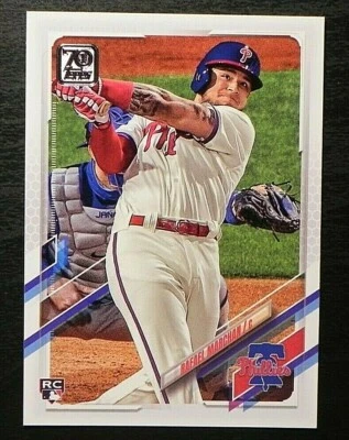 2021 Topps Series 2 Baseball ROOKIE #622 Rafael Marchan Philadelphia Phillies - Image 1 of 2