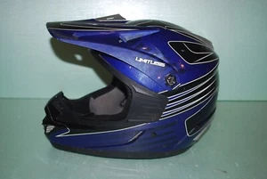 FULMER X30 LIMITLESS MOTORCROSS HELMET SIZE SMALL BLUE - Picture 1 of 12