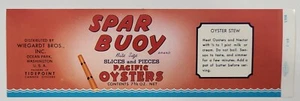 LABEL Can Spar Boy Ocean Park Washington Wiegardt Brothers - Picture 1 of 2
