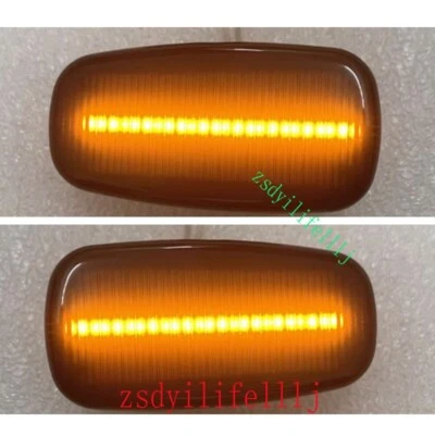2x Para Toyota Highlander 2001-2006 Delantero Derecha Luz Giratoria LED Negro Cubierta Foto 1 de 3