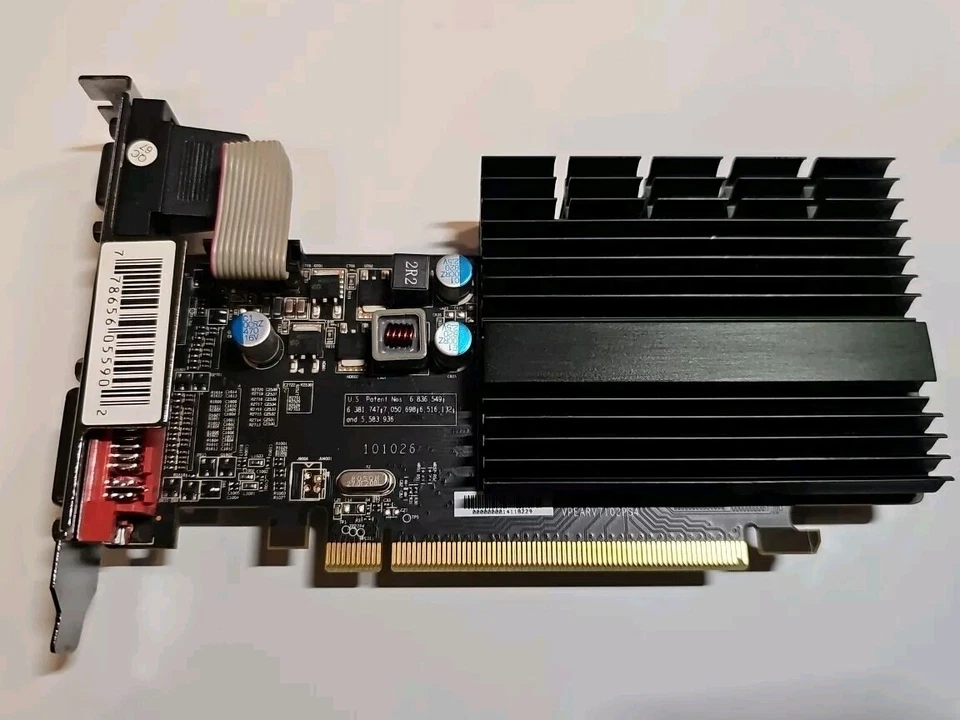 XFX ONE 512MB DDR3 HDMI DVI VGA Graphics card AMD Radeon HD 5450 - Image 1 of 3