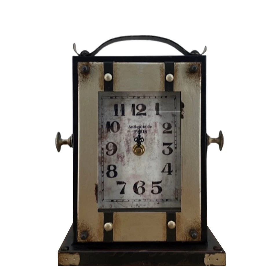 Reloj de escritorio o sobremesa con diseño de cámara estilo vintage Foto 1 de 4