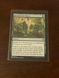 Magic the Gathering Zendikar Rising Reclaim the Wastes - Picture 1 of 2