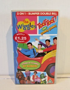 The wiggles 2 on 1 Toot Toot Plus Yummy Yummy 32 Songs VHS Pal Video Tape (L) - Picture 1 of 6