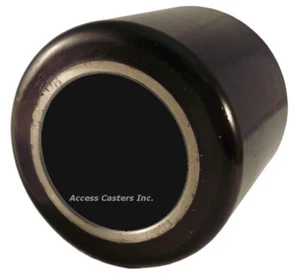 3VCR108 Crown 3.25" x 3.25" Pallet Jack Wheel Less Bearings, Poly on Cast Iron - Picture 1 of 1