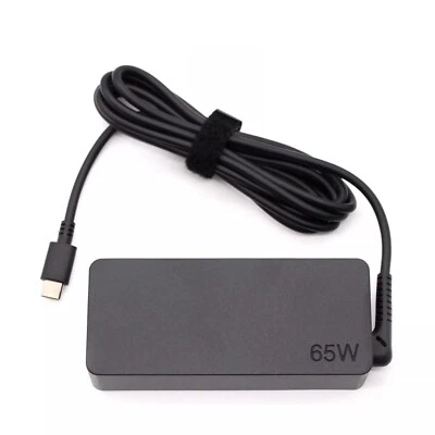 Lenovo ThinkPad Genuine 65 Watt USB-C PSU - X280 X390 X13 ~ UK GENUINE BRAND NEW - Image 1 of 4