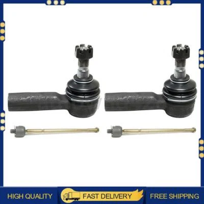 4 Mevotech Tie Rod End Front Inner Outer For Toyota Celica 1990 1991 1992 1993 - Imagem 1 de 4