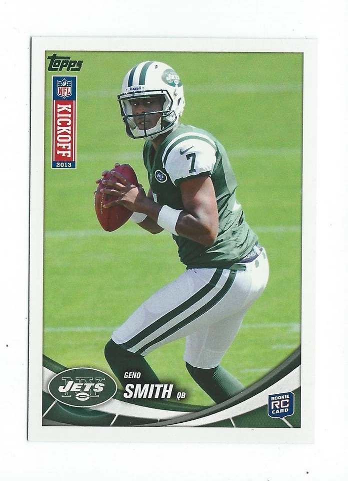 2013 Topps Kickoff #10 Geno Smith RC Rookie Jets Seahawks - Image 1 of 1