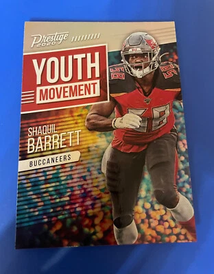 2020 Prestige Youth Movement #3 Shaquil Barrett - Image 1 of 2