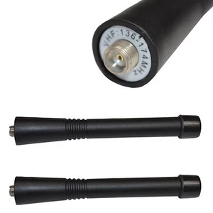 2pcs HQRP VHF Antenne Pour Motorola DGP4150 DGP6150 DGP8550 MT1500 MT2000 - Picture 1 of 9