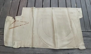 Forro de piso de maletero beige Mercedes W107 cupé 450SLC 72-81 - Imagen 1 de 8