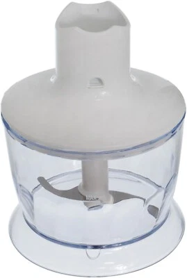 AUFSATZUNG FÜR BRAUN HANDMIXER MQ30 Multi Schnell CHOPPER KRUG SCHÜSSEL - Bild 1 von 4