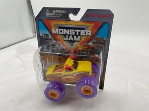 Nuevos neumáticos Monster Jam Serie 7 El Toro Loco Spin Master púrpura 2024 - Imagen 1 de 2