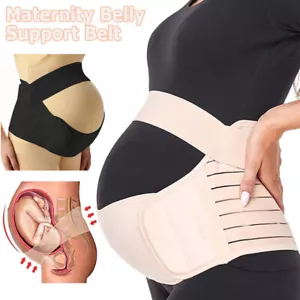 Fasce di supporto cintura maternità 3 IN 1 gravidanza sollievo schiena fasce pancia pancia - Foto 1 di 17