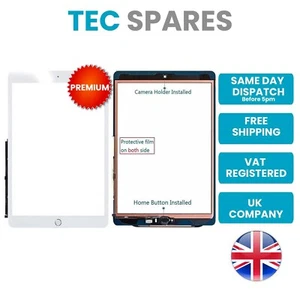 iPad 9 2021 9th Gen 10.2" A2603, A2602,A2605, A2604 Touch Digitizer Home Button - Picture 1 of 11