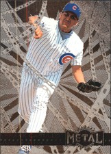 1996 Metal Universe Platinum Chicago Cubs Baseball Card #138 Frank Castillo