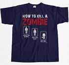 How To Kill A Zombie Choose Aim Don&#39;t Miss Survival Mens T-Shirt