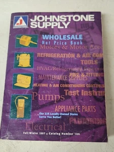 Johnstone Supply Net Price Book HVAC Catalog 186 Fall/Winter 1997 - Picture 1 of 3