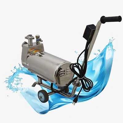 Movable Self-priming Pump Horizontal Vacuum Pump 3T/h Centrifugal Pump 304 SS - Image 1 of 4