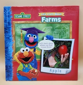 2016 ""Let's Learn About Farms"" Sesamstraße Hardcover Edition Buch, EUC - Bild 1 von 9