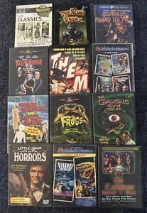 20 👈Vintage Horror Movies In 12 Cases 👈- Preowned - Picture 1 of 15