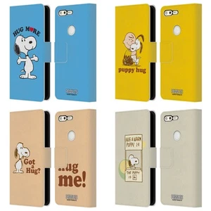 OFFIZIELLE PEANUTS SNOOPY HUG LEDERHÜLLE BOOK WALLET CASE FÜR GOOGLE HANDYS - Bild 1 von 10