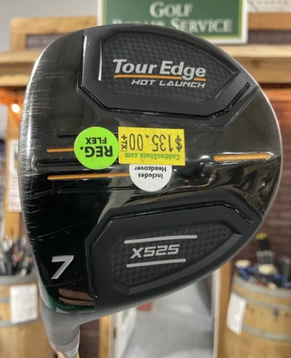 Tour Edge HOT LAUNCH X525 #7 Fairway Wood 40.5" HELIUM Regular Flex Graphite LH - Image 1 of 4