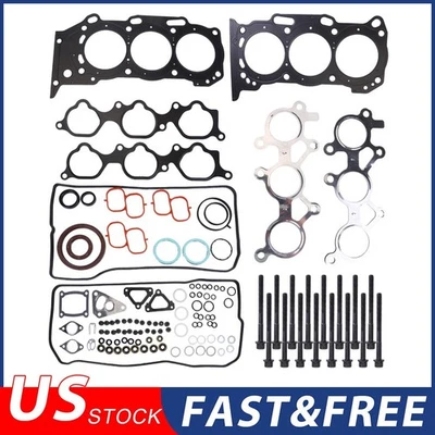 PARA Juego de juntas de culata con pernos (2GR-FE) - Toyota Camry/Sienna 3,5 L 2005-2016 Foto 1 de 4