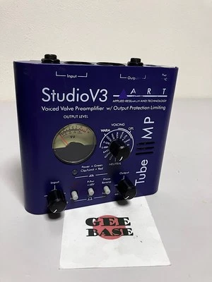 ART Tube MP Studio V3 Voiced Valve Preamplifier Confirmed Operation Free Ship - Image 1 of 3