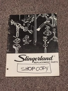 SLINGLAND DRUM CO - REPLACEMENT PARTS CATALOG circa 1970s - Picture 1 of 10