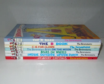 Lot of 7 Bright & Early Books for Beginning Beginners BERENSTAIN BEARS HB - Image 1 of 3