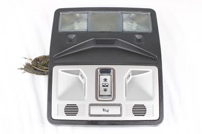 💎 2012 - 2015 JAGUAR XF XFR XFR-S LUZ DOMO DELANTERA LÁMPARA NEGRA OEM Foto 1 de 4