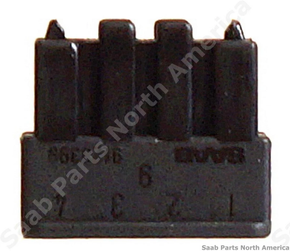 Genuine Saab Connector Housing (10 Pin) For 1986-1989 Saab 9000 12764801-AE - Image 1 of 1