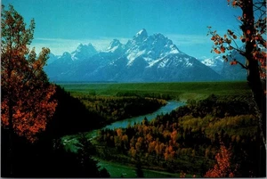 Grand Teton National Park WYOMING 4x6 Postcard - Picture 1 of 2