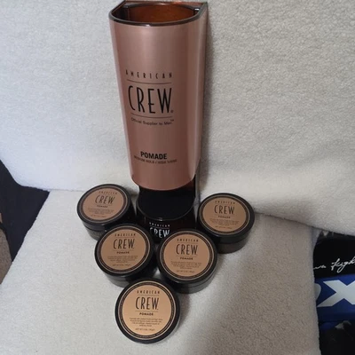 American Crew Pomade lot 5/ 3 oz + dispenser - Image 1 of 2