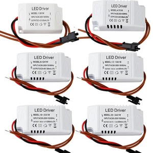 LED Driver Transformer 3W 8-12W 18W-25W-36W 300mA Power Supply DC 12V~135V 4-7W - Picture 1 of 17