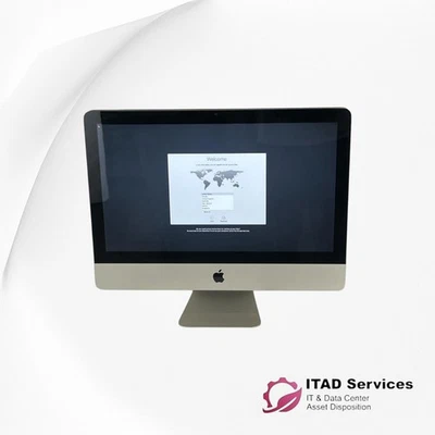 APPLE A1311 iMac 21.5" Core i5-2400S 2.5GHz 500GB HDD 4GB RAM MacOS High Sierra - Image 1 of 4