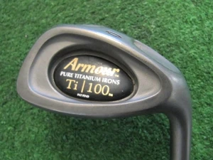 TOMMY ARMOUR Ti-100 TITANIUM PITCHING WEDGE, ARMOUR Ti-100 REGULAR FLEX GRAPHITE - Picture 1 of 16