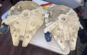 Veicolo Kenner Star Wars Millennium Falcon 1979 vintage incompleto per ricambi - Foto 1 di 6