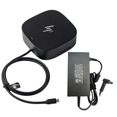 HP USB-C G5 Dock With Charger Universal Docking Station  +120W AC Adapter NEW - Image 1 of 4