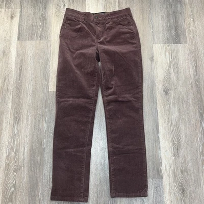 EUC Democracy Ab-Solution Brown Corduroy Stretch 6-Pocket Straight Leg Size 4P - Image 1 of 4