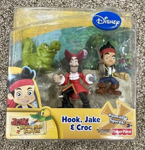 Disney Fisher Price Jake & the Neverland Piraten Figuren Haken Jake Croc - Bild 1 von 3