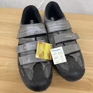 Zapatos de ciclismo Shimano SH-RT50 negros y grises tacos talla US 9 EU 43 - Imagen 1 de 6