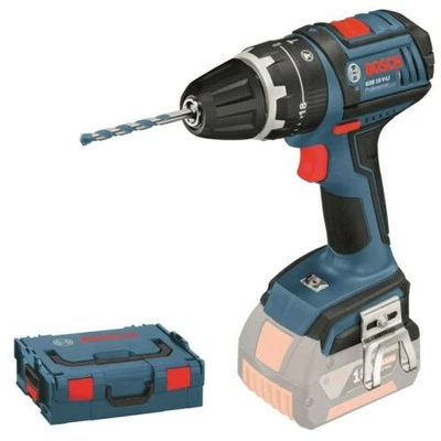 Bosch Avvitatore A Percussione A Batteria GSB 18 V-Li, Versione Solo, L-BOXX - Immagine 1 di 4