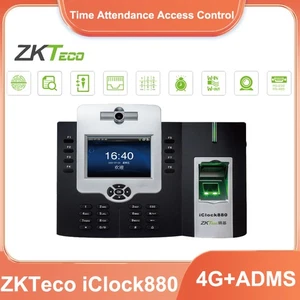 ZKTeco Iclock880+4G+ADMS 3.5" TCP/IP Fingerprint Time Attendance Machine System - Picture 1 of 7