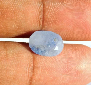 Natural Earth Mined Blue Sapphire 4.90 Ct Unheated Sri lankan Sapphire Gemstones - Picture 1 of 5