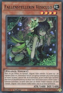 YuGiOh Fallenstellerin Vesiculo MP22-DE063 Super Rare Neu 1st - Bild 1 von 2